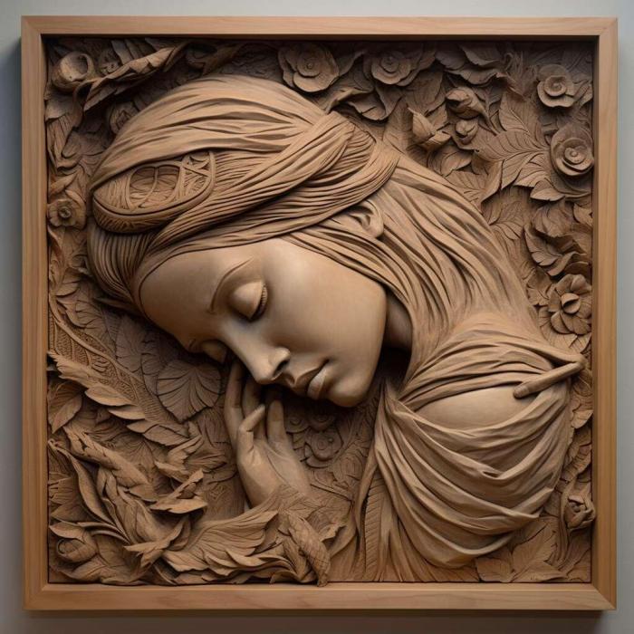 نموذج ثلاثي الأبعاد لآلة CNC 3D Art 